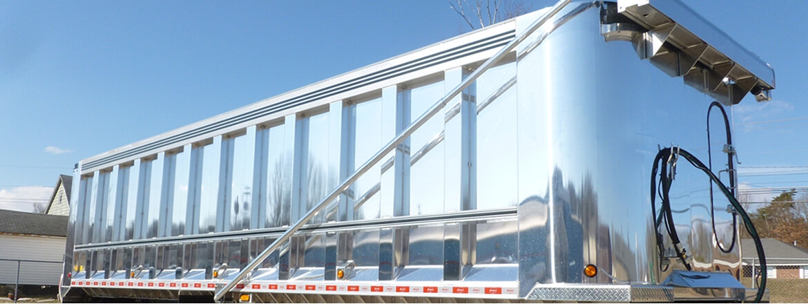 Tipper sheeting system for Trailers up to 13 Meters